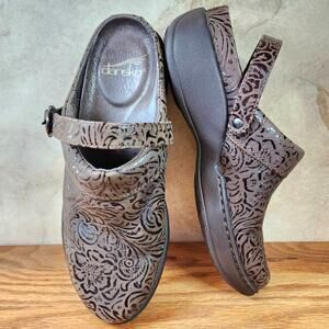 Strappy Back Slip On Dansko Clogs for Women - Size US 5.5-6 / EU 36